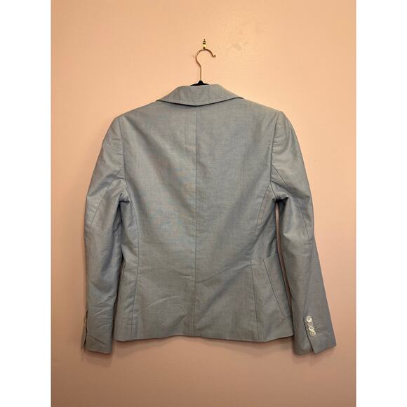 Brooks Brothers Women's Light Blue Blazer Suit Jacket 6 - Picture 7 of 7
